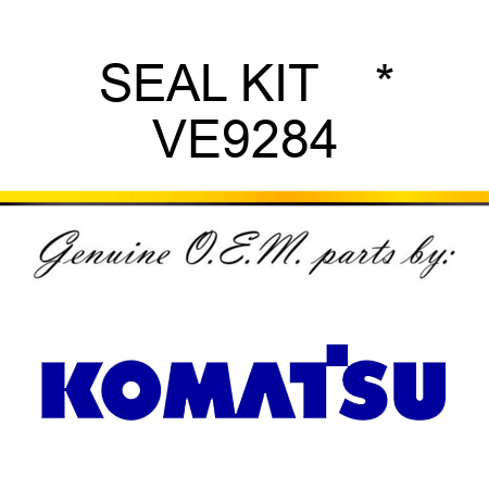 SEAL KIT    * VE9284