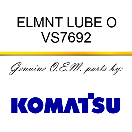 ELMNT LUBE O VS7692