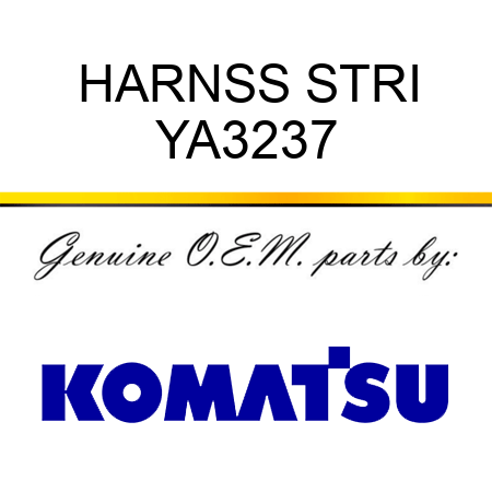 HARNSS STR,I YA3237