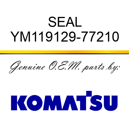 SEAL YM119129-77210