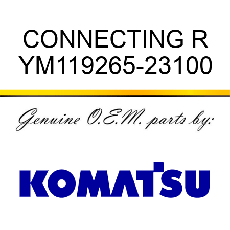 CONNECTING R YM119265-23100