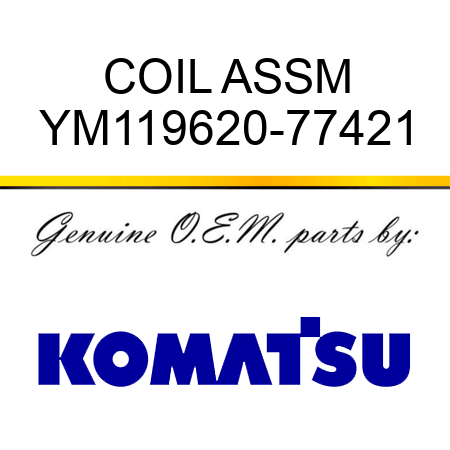 COIL ASSM YM119620-77421