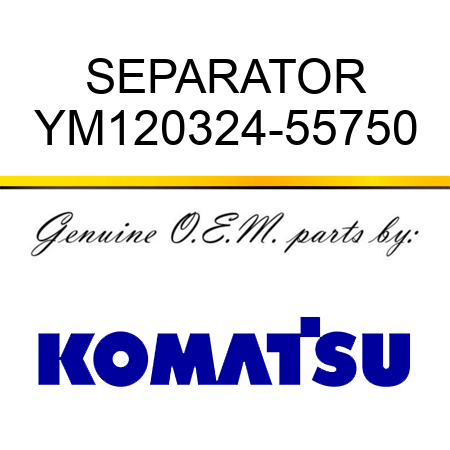 SEPARATOR YM120324-55750