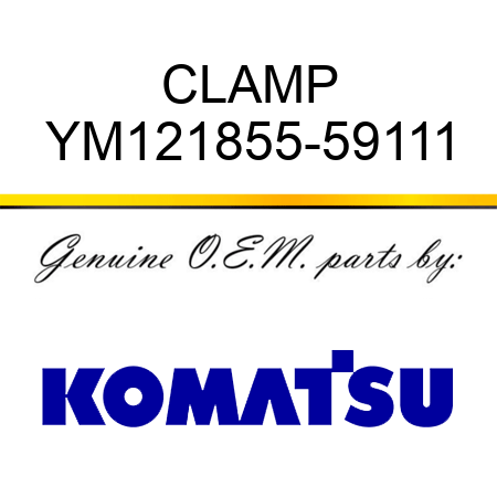 CLAMP YM121855-59111