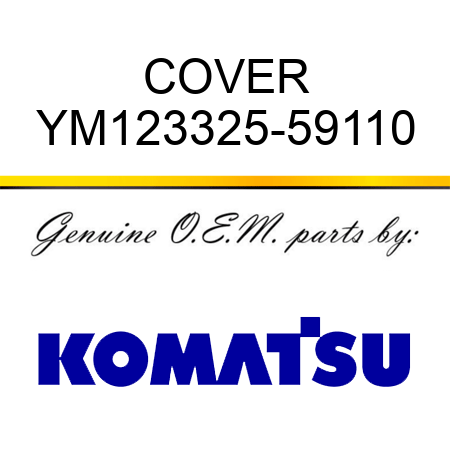 COVER YM123325-59110