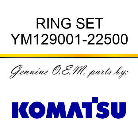 RING SET YM129001-22500