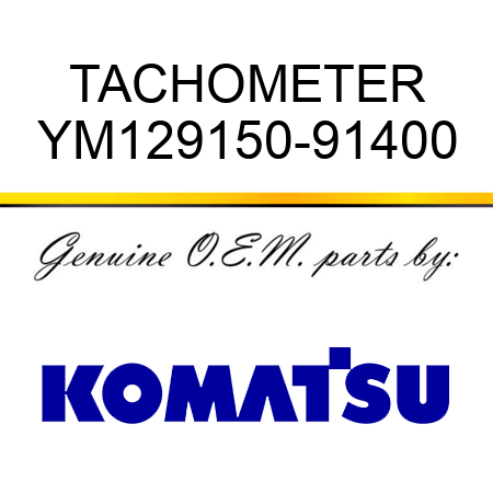 TACHOMETER YM129150-91400
