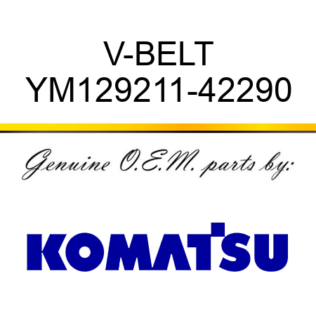 V-BELT YM129211-42290