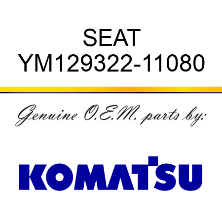 SEAT YM129322-11080