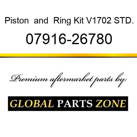 Piston & Ring Kit V1702 STD. 07916-26780