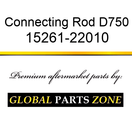 Connecting Rod D750 15261-22010