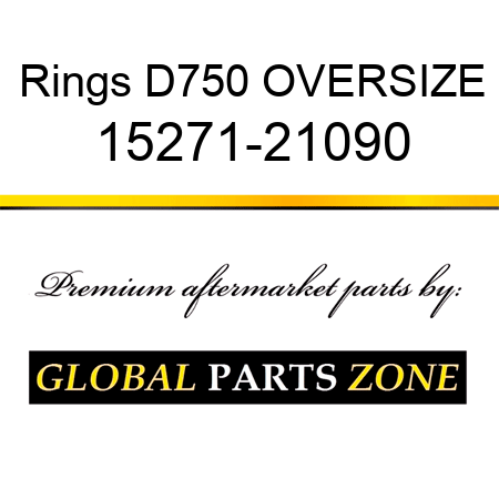 Rings D750 OVERSIZE 15271-21090