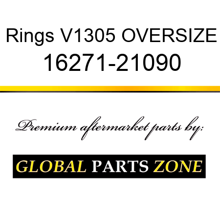 Rings V1305 OVERSIZE 16271-21090