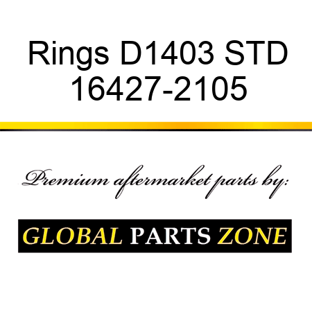 Rings D1403 STD 16427-2105