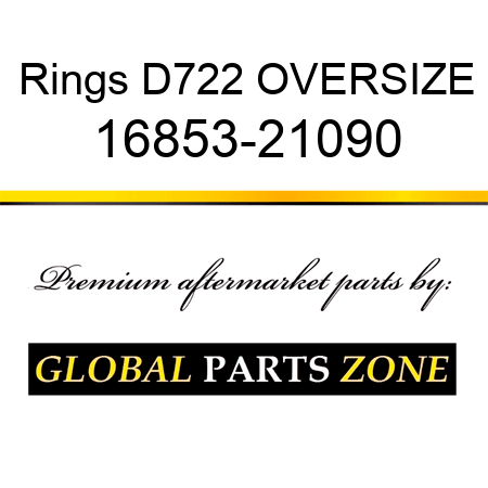 Rings D722 OVERSIZE 16853-21090