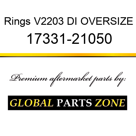 Rings V2203 DI OVERSIZE 17331-21050