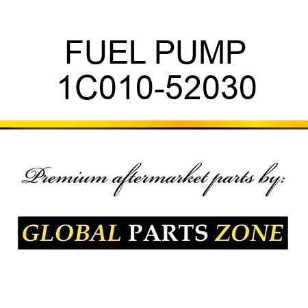 FUEL PUMP 1C010-52030