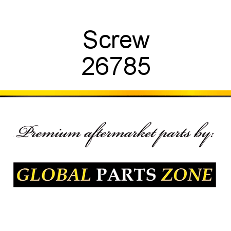 Screw 26785