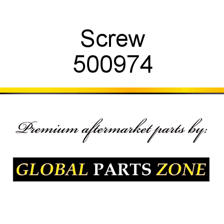 Screw 500974