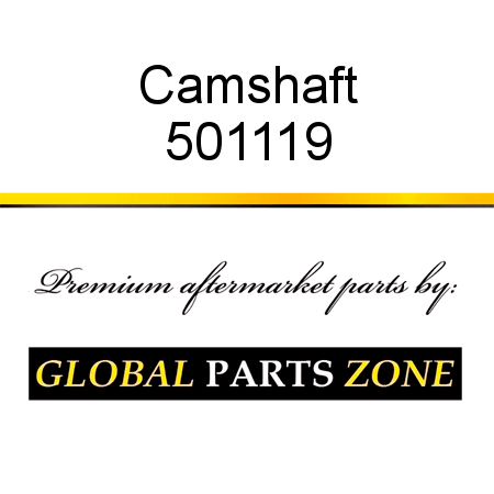 Camshaft 501119