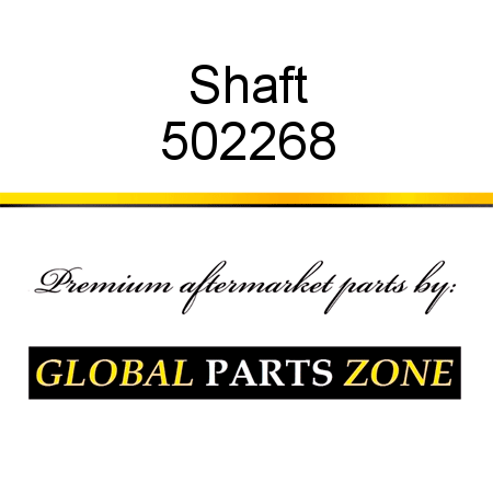 Shaft 502268