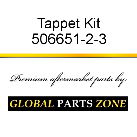 Tappet Kit 506651-2-3