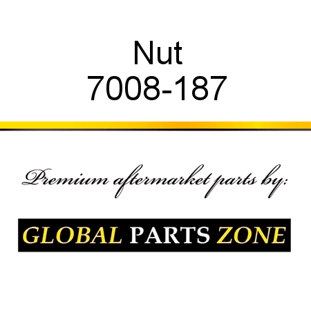 Nut 7008-187
