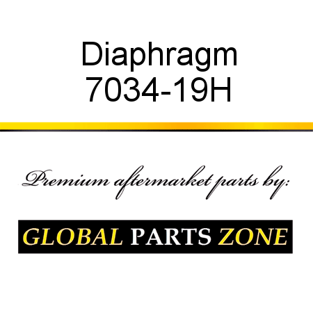 Diaphragm 7034-19H