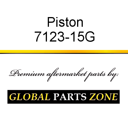 Piston 7123-15G