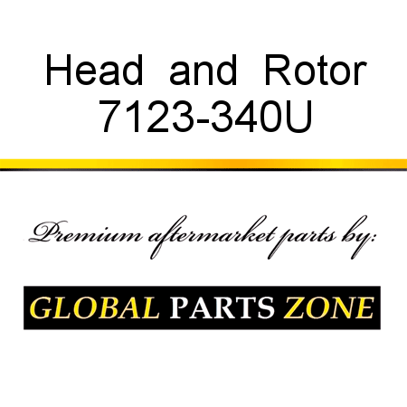 Head & Rotor 7123-340U