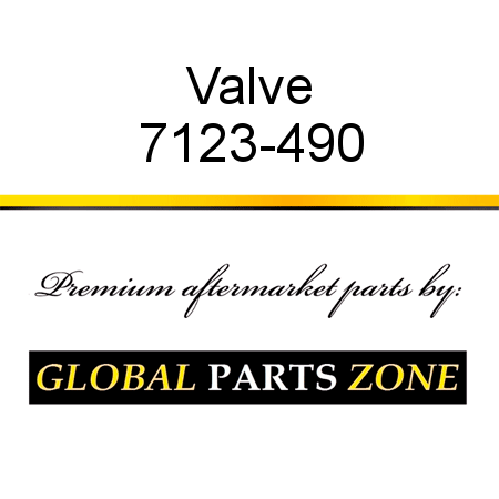 Valve 7123-490