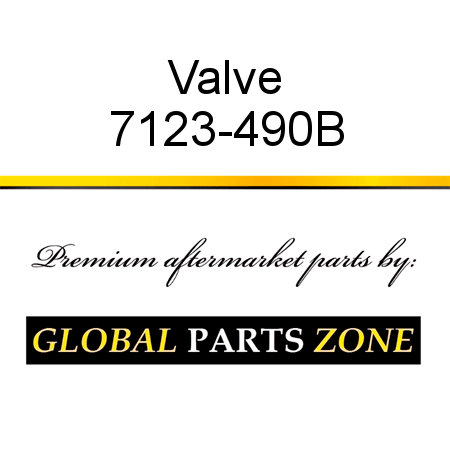 Valve 7123-490B