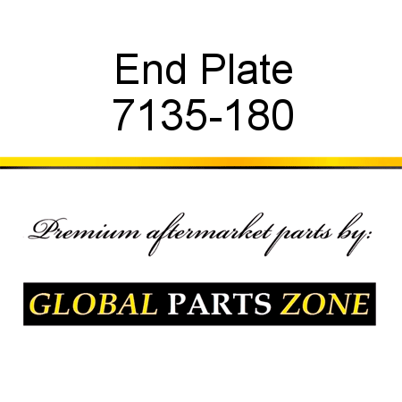 End Plate 7135-180