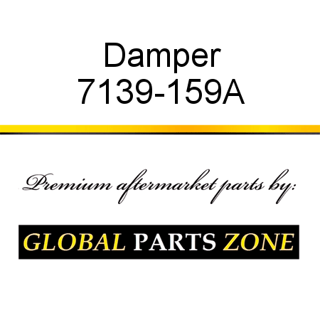 Damper 7139-159A
