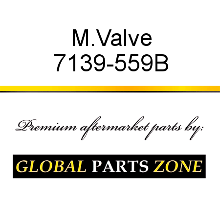 M.Valve 7139-559B