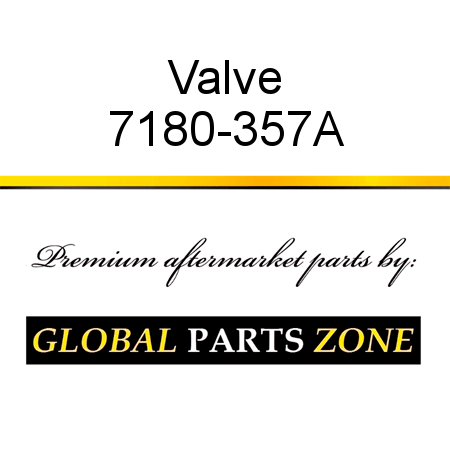 Valve 7180-357A