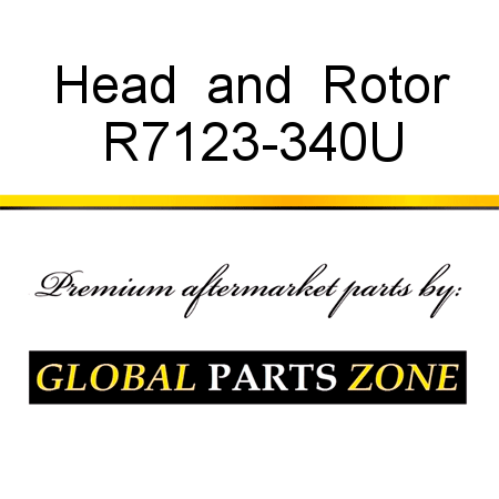 Head & Rotor R7123-340U