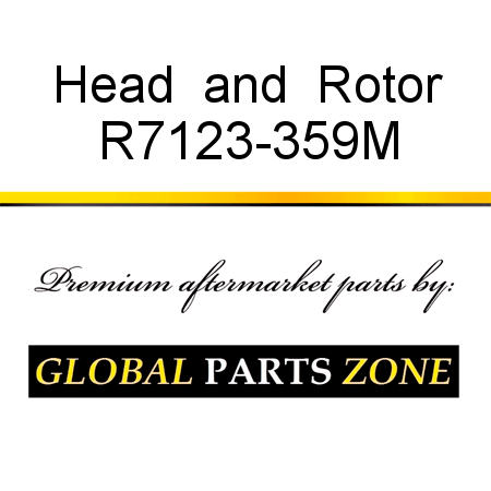 Head & Rotor R7123-359M