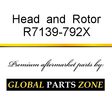 Head & Rotor R7139-792X