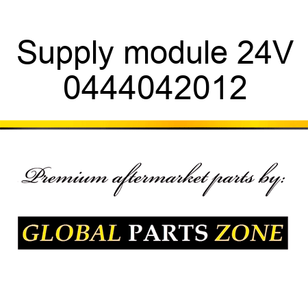Supply module 24V 0444042012