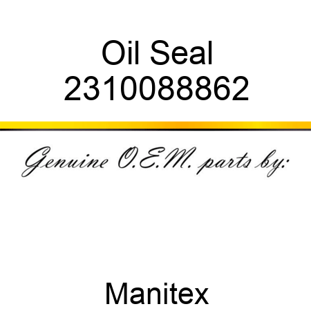 Oil Seal 2310088862