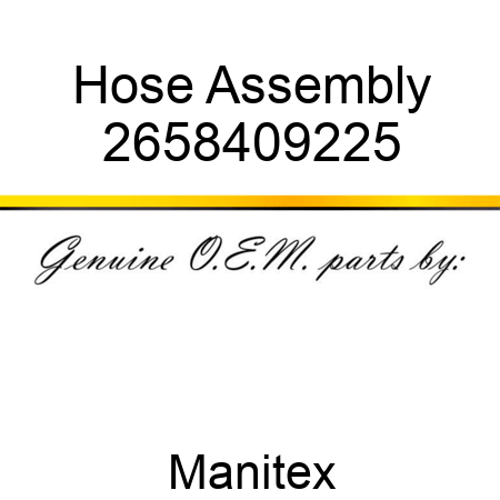 Hose Assembly 2658409225