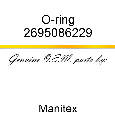 O-ring 2695086229