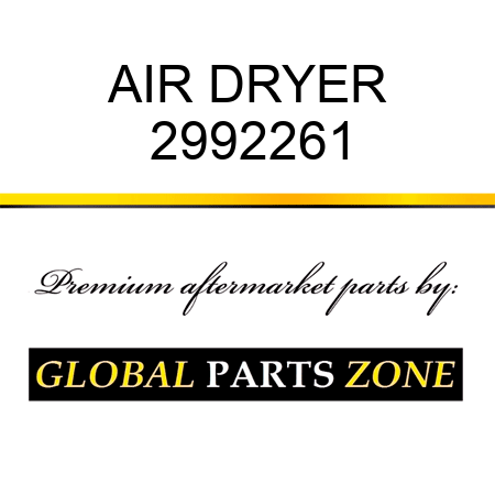 AIR DRYER 2992261