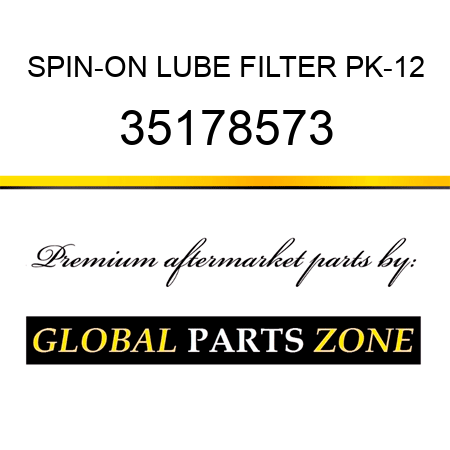 SPIN-ON LUBE FILTER PK-12 35178573