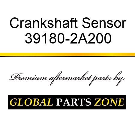 Crankshaft Sensor 39180-2A200