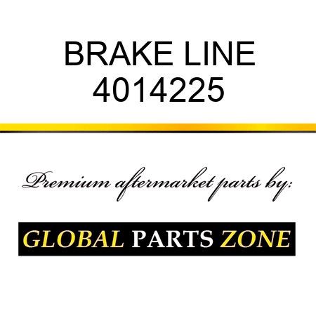 BRAKE LINE 4014225