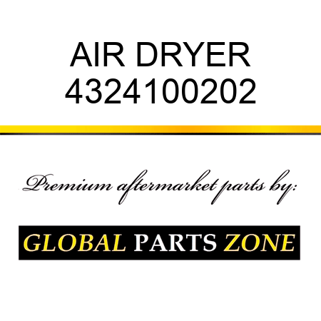 AIR DRYER 4324100202