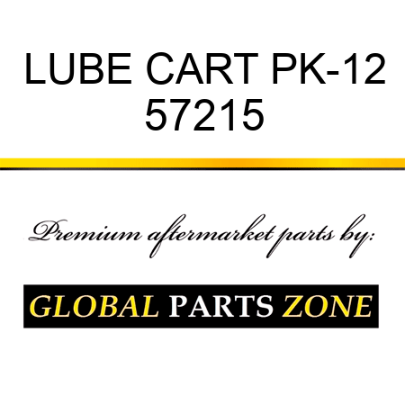 LUBE CART PK-12 57215