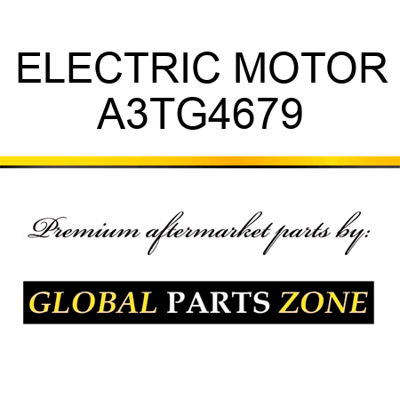 ELECTRIC MOTOR A3TG4679